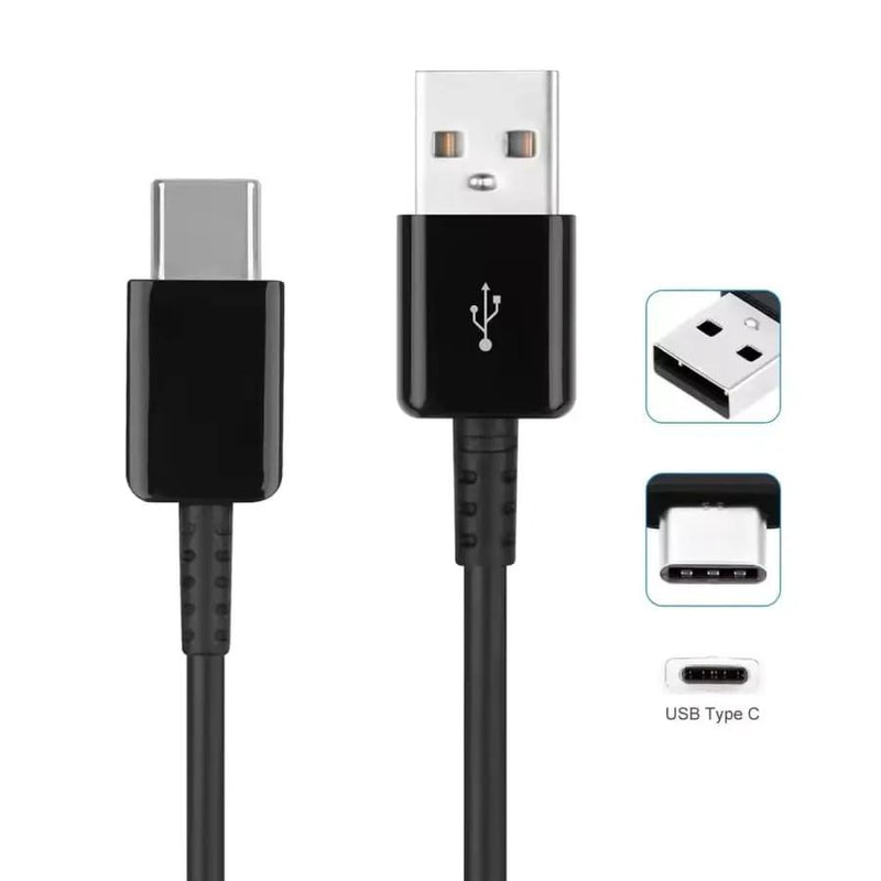 Charger Cable for Oppo Phones - 1m (Black) by 9eight5