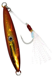 Ocean Assassin Fishbones Flutter Jig - Orange by NZ Diver