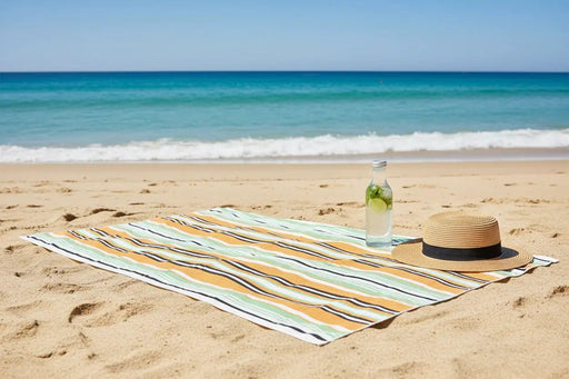 Frankly Cotton Quick Dry Sandless Beach Towels 6 Colour Options 100x180cm by Nest & Stem Homewares