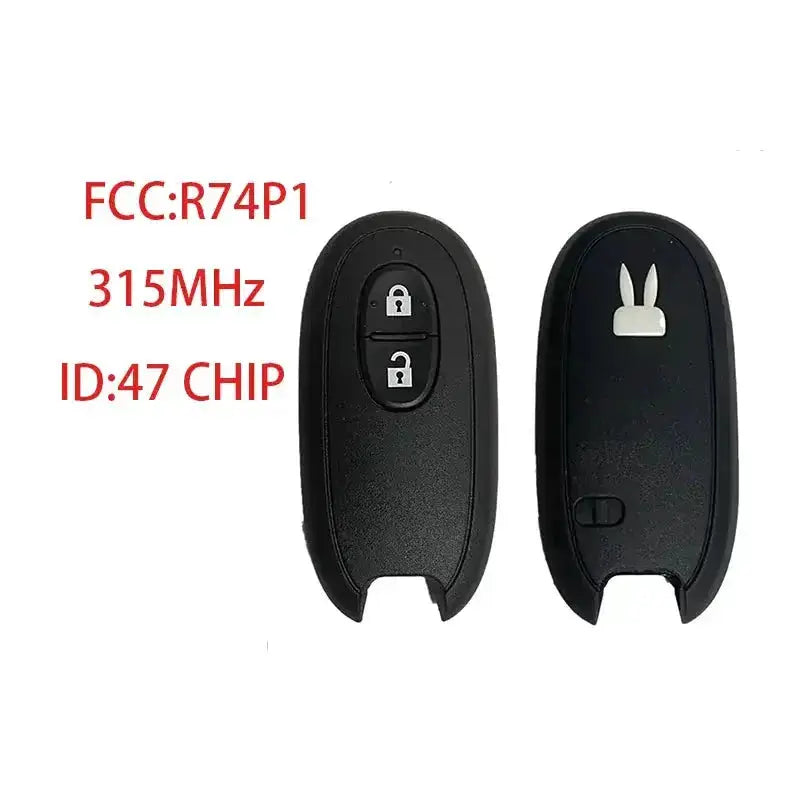 Habicare Suzuki Wagon R Alto Hustler Lapin Key Fob 315MHz ID47 PCF7953 Suzuki Wagon R Key Fob 315MHz PCF7953 ID47