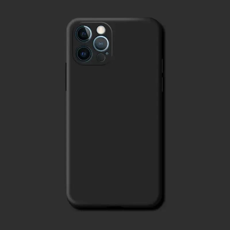 Black Silicone iPhone Case (All iPhone Models) by Habicare