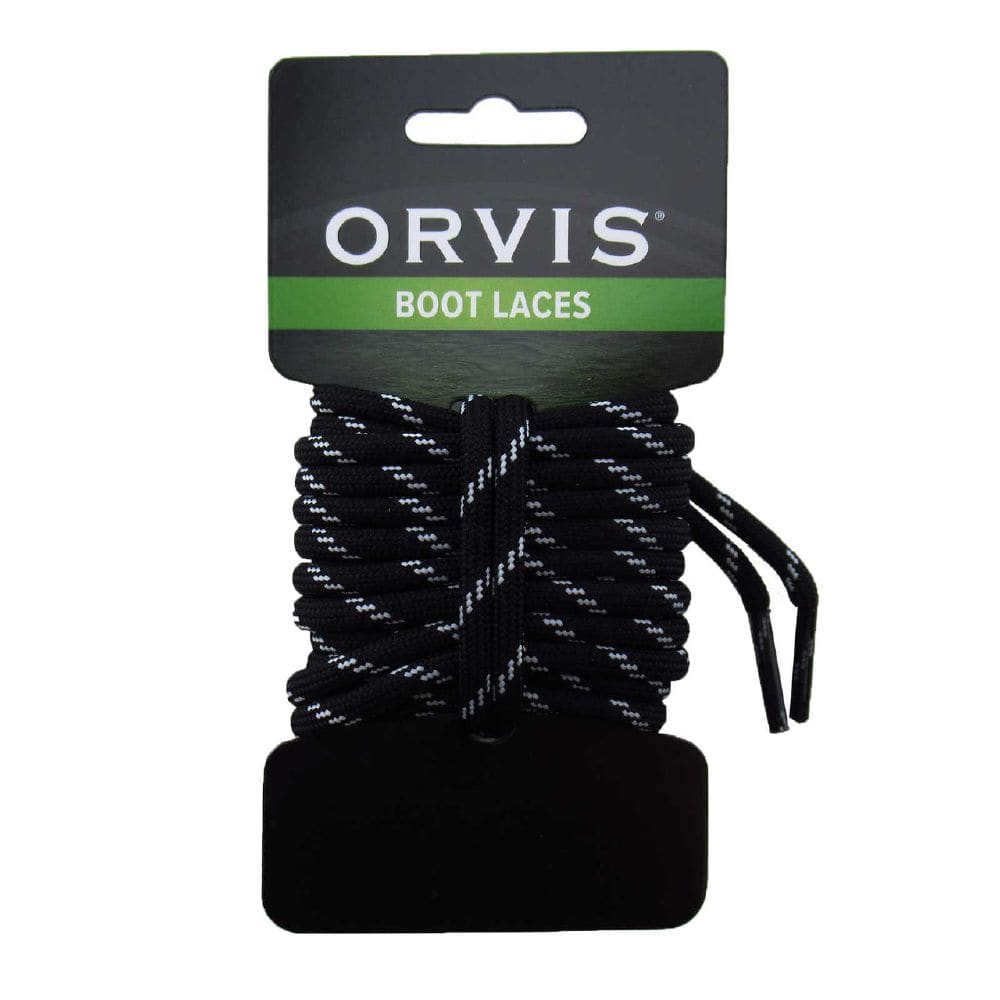 Orvis Wading Boot Laces Black - Action Outdoors Kiwi