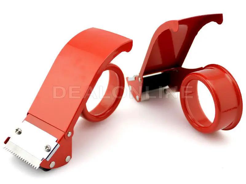 Dispenser CLEARANCE SALE 2 X Brand New Metal Packing Tape Dispenser /Cutter by dealonline.co.nz