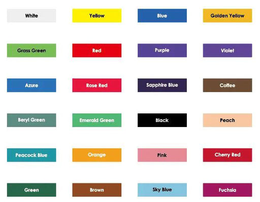 Liquid Epoxy Resin Dye Translucent Colour - 10ml each - 02 by Resin Art NZ