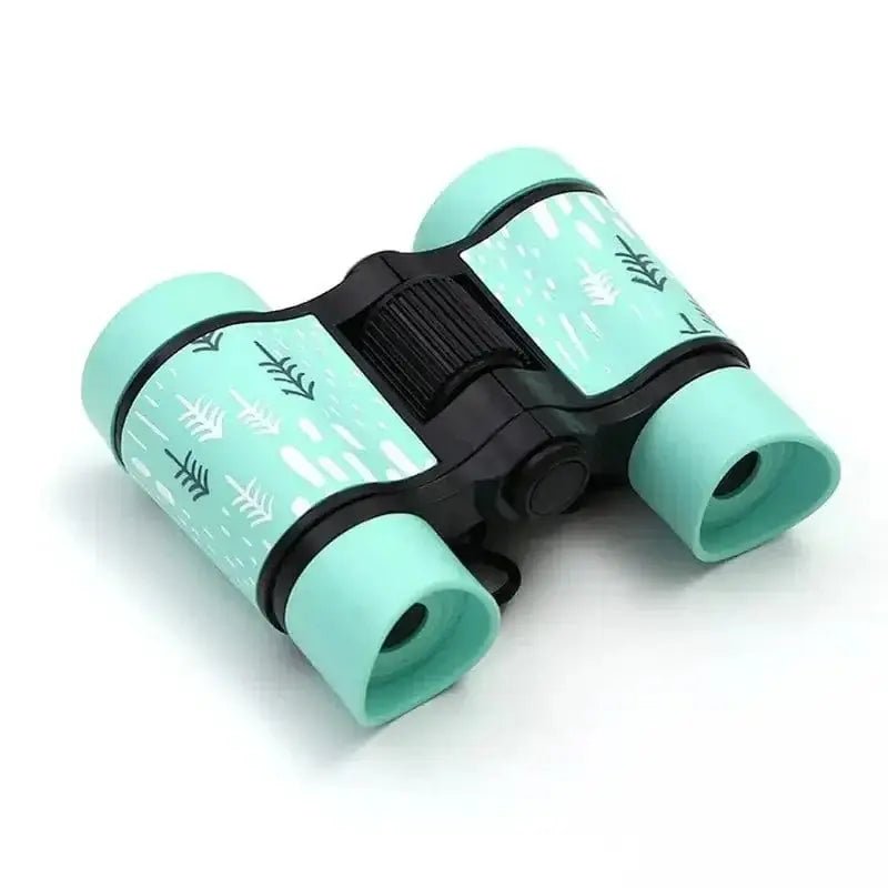 China China green Outdoor Camping Kids Binocular Telescope Children Educational Learning Telescope Bird Watching Folding Optics Telescope 4X30mm