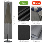 Outdoor Umbrella Cover by Habicare