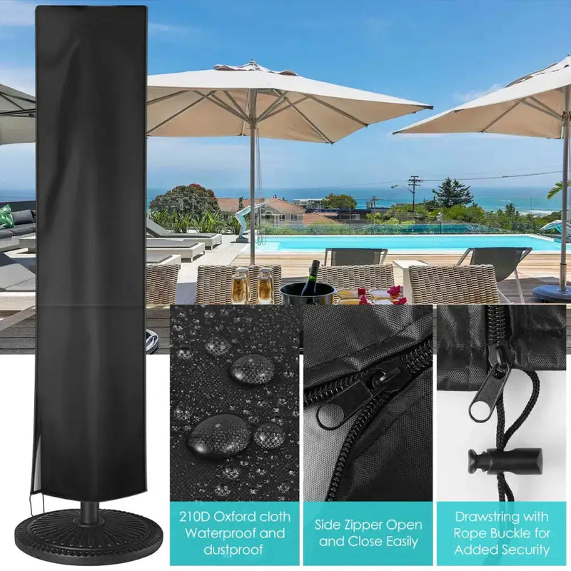 Outdoor Umbrella Cover by Habicare