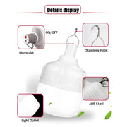 Outdoor USB Rechargeable LED Lamp by Habicare