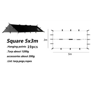 Outdoor UV resistant Tarp by Habicare