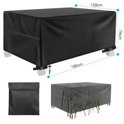 Outdoor Waterproof L-Shape Sofa Cover – Heavy-Duty Weather Protection (different sizes available) by Habicare