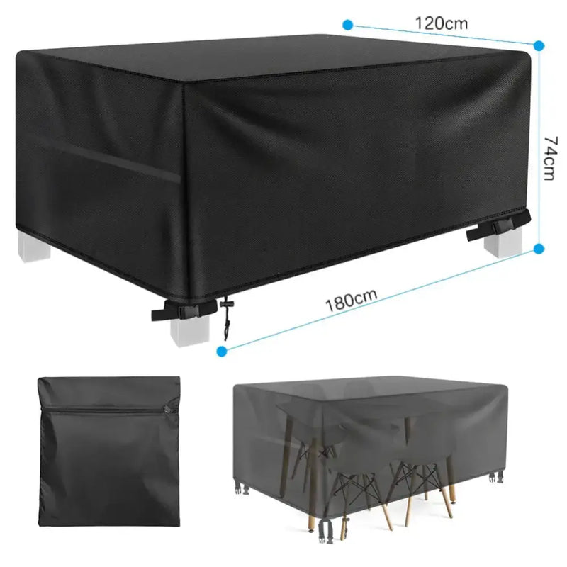 Outdoor Waterproof L-Shape Sofa Cover – Heavy-Duty Weather Protection (different sizes available) by Habicare