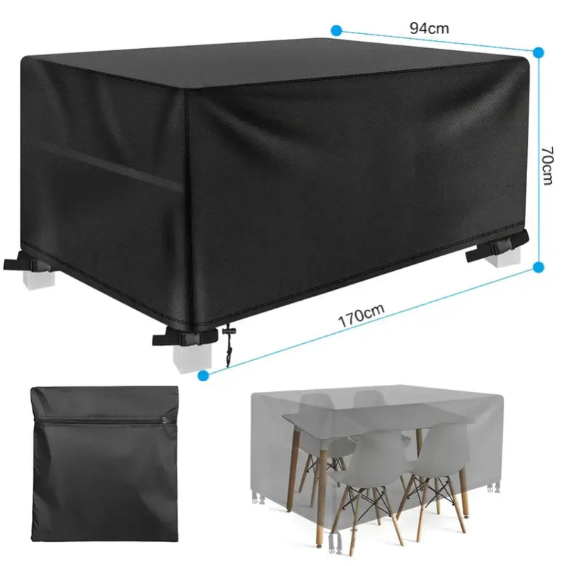 Outdoor Waterproof L-Shape Sofa Cover – Heavy-Duty Weather Protection (different sizes available) by Habicare