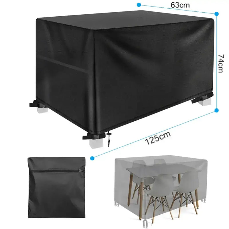 Outdoor Waterproof L-Shape Sofa Cover – Heavy-Duty Weather Protection (different sizes available) by Habicare