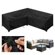 Outdoor Waterproof L-Shape Sofa Cover – Heavy-Duty Weather Protection (different sizes available) by Habicare