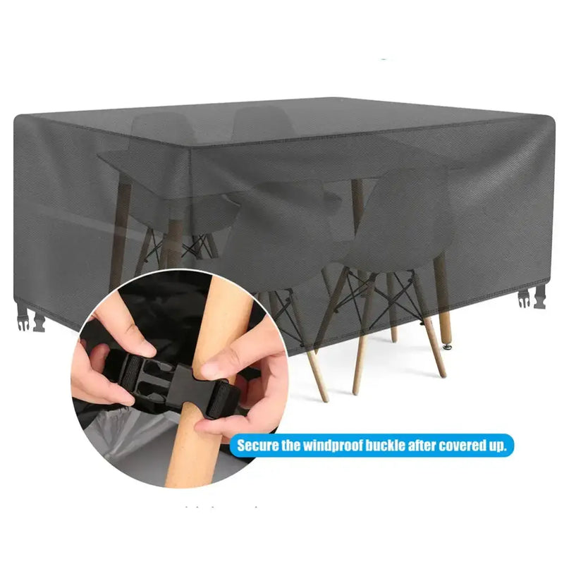 Outdoor Waterproof L-Shape Sofa Cover – Heavy-Duty Weather Protection (different sizes available) by Habicare
