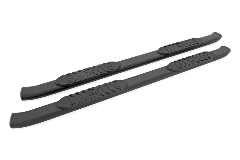 Oval Nerf Step Crew Cab Black Ram 1500/2500/3500 2WD/4WD (2010-2025 & Classic) by Magwarehouse.com