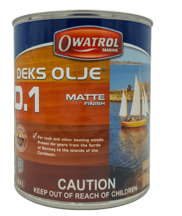 Owatrol Wood Oil Owatrol Deks Olje #2 Gloss Top Coat 2.5L