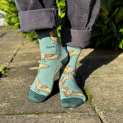Save the Barn Owls Bamboo Socks by Barekind NZ
