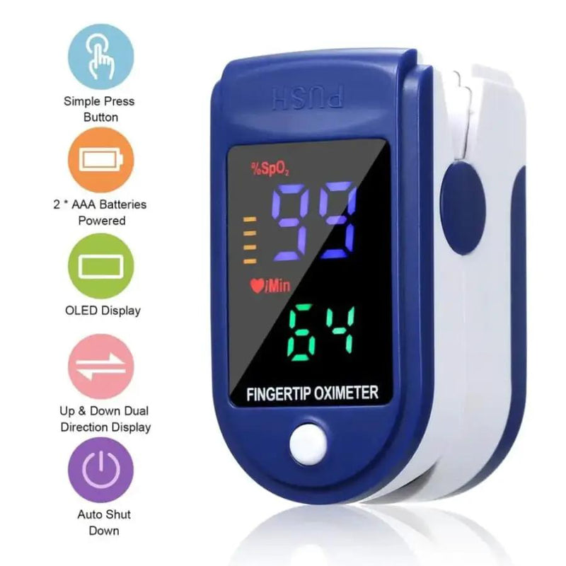 Oximeter – Finger Clip With Digital LED Display by 9eight5