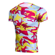 Men's Quick-Dry Camouflage Short Sleeve T-Shirt - Athletic Sports Tee | Outdoor Wear by Mead's Supply & Equipment Outfitters limited