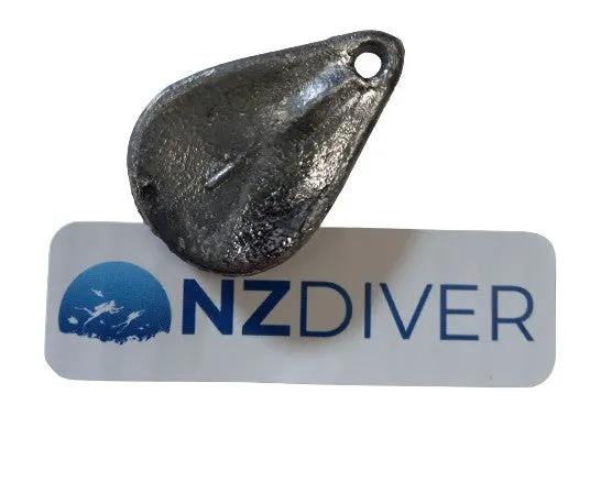 No Snag Sinkers 1 ounce - Pack of 8 by NZ Diver