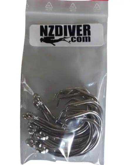 14/0 Circle Hooks Pkt of 10 - Value pack by NZ Diver