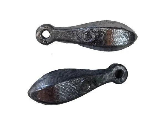 6 ounce Bank / Reef Sinkers 2 pack by NZ Diver