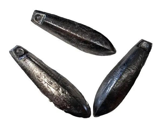 4 ounce Bank / Reef Sinkers - Pack of 3 by NZ Diver