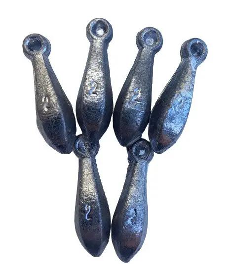 Reef Sinker 2.0oz - 6pc Pack by NZ Diver