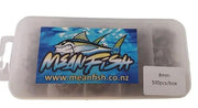 8mm Split Rings Value Pack of 500 - MeanFish by NZ Diver