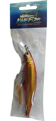 Meanfish 120mm 45g Sinking Minnow Lure with 3D Eyes by NZ Diver