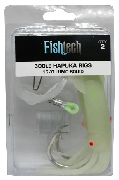 Hapuka Rig With Lumo Squid by NZ Diver