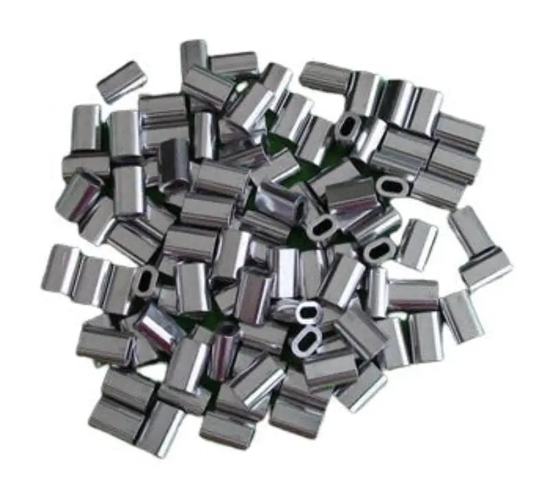 1mm Alloy Crimps 1.0 mm Crimp PKT 50 by NZ Diver