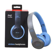 P47 Wireless Headphones (Blue) by 9eight5