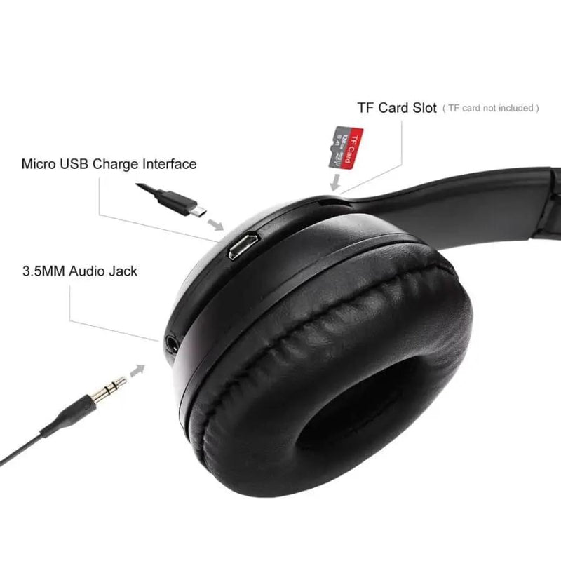 P47 Wireless Headphones with Mic by 9eight5