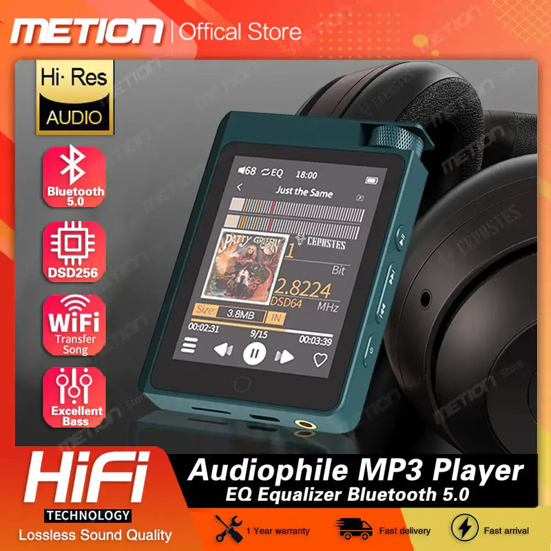 HiFi Lossless MP3 Player with Bluetooth 5.0 - 2.8" Screen, 16GB Storage, 14-Hour Battery | Portable Walkman by Mead's Supply & Equipment Outfitters limited