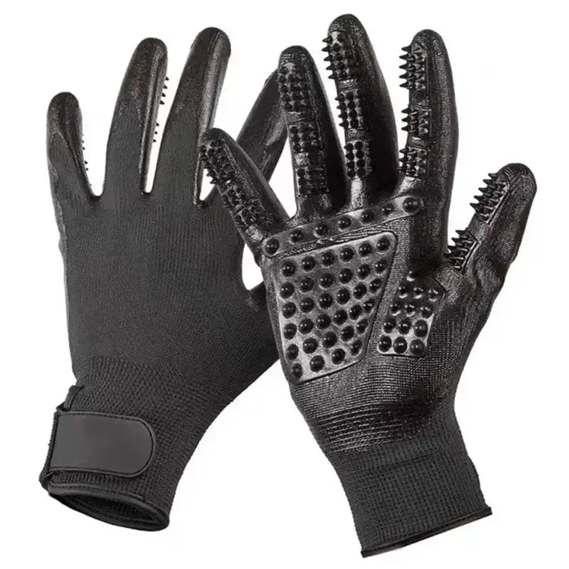 Pair of Pet Bath Gloves by Habicare