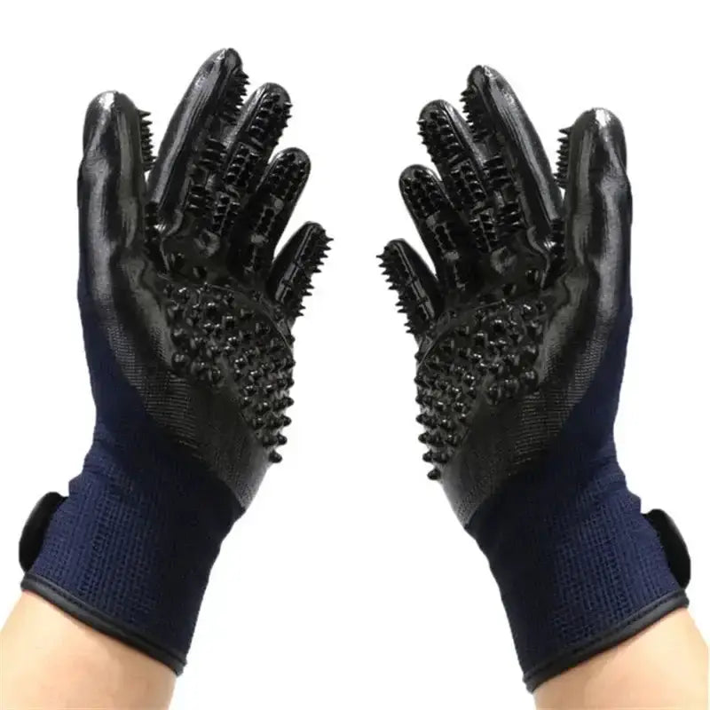 Pair of Pet Bath Gloves by Habicare