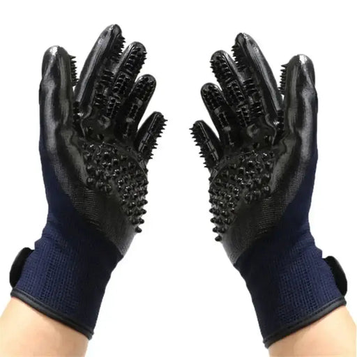 Pair of Pet Bath Gloves by Habicare