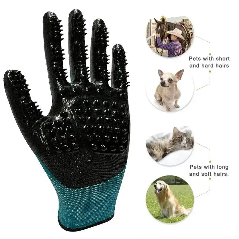 Pair of Pet Bath Gloves by Habicare