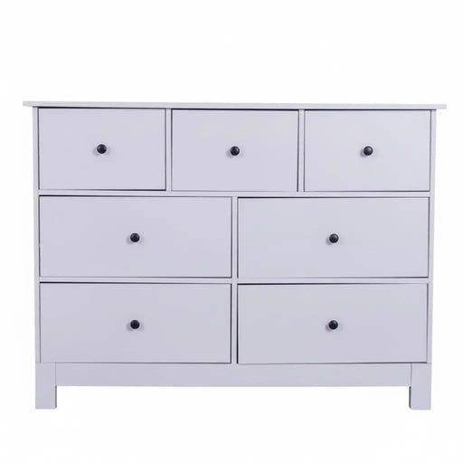 sue-e furniture Low boys 'Pamela' Chest of 7 White Drawers 'Pamela' Chest of 7 White Drawers