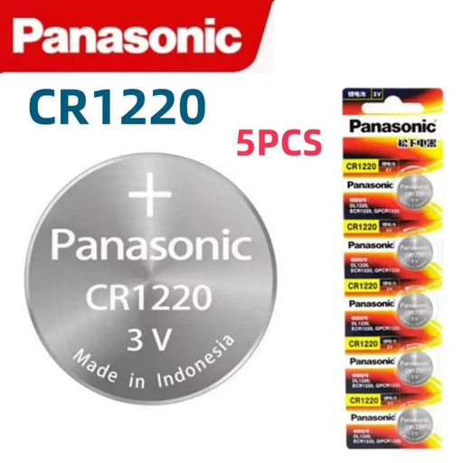 Panasonic CR1220 Watch Batteries for (5 Pack) by That Watch Shop