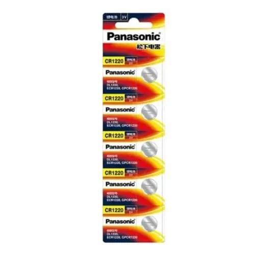 Panasonic CR1220 Watch Batteries for (5 Pack) by That Watch Shop