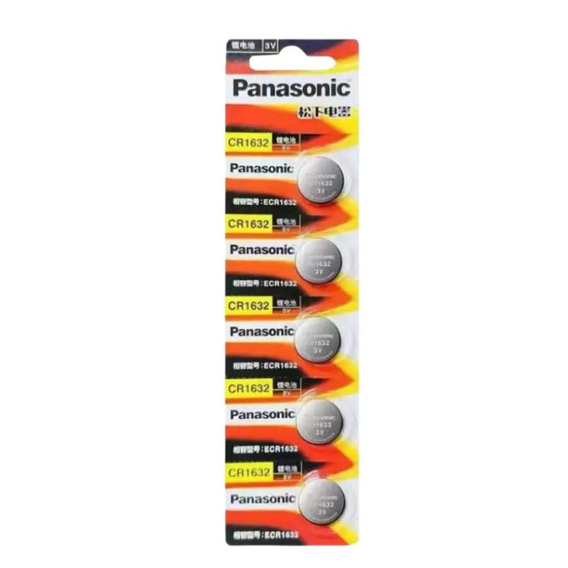 Watch Batteries for Panasonic CR1632 (5 Pack) by That Watch Shop