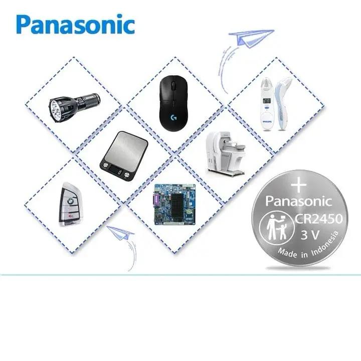 Watch Batteries for Panasonic CR2450 (2 Pack) by That Watch Shop