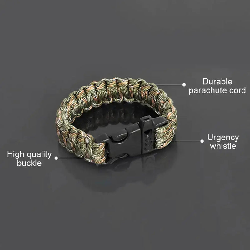 Paracord Survival Bracelet by Habicare