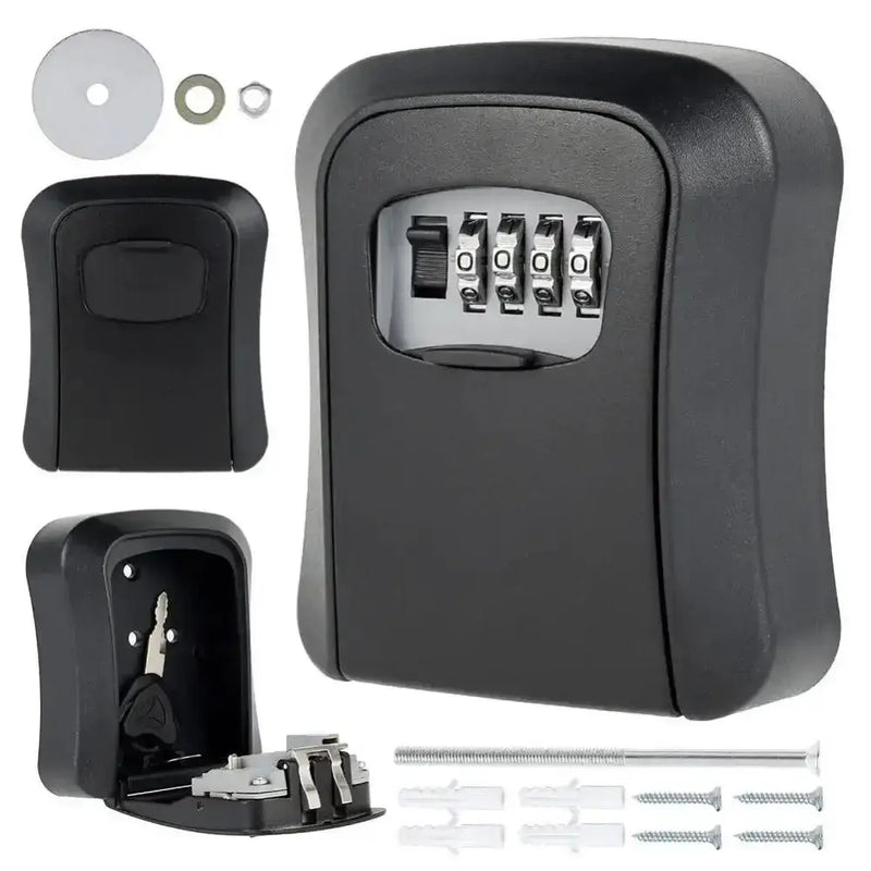Key Lock Box (available in grey, black, red & blue) by Habicare