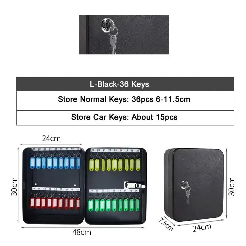 Password Key Lock Storage Box (different sizes available) by Habicare