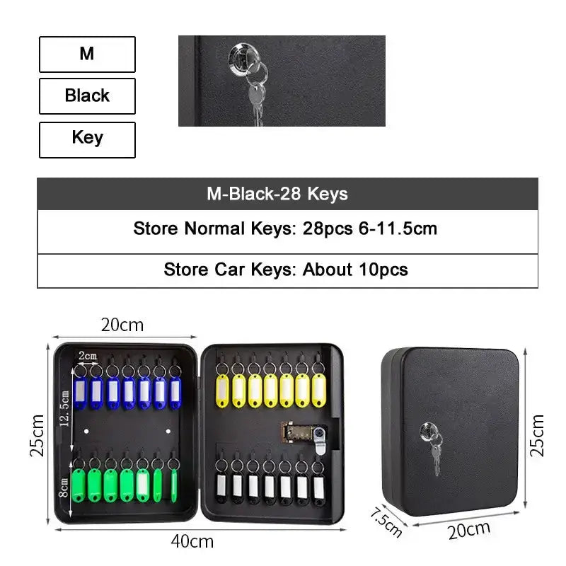 Password Key Lock Storage Box (different sizes available) by Habicare