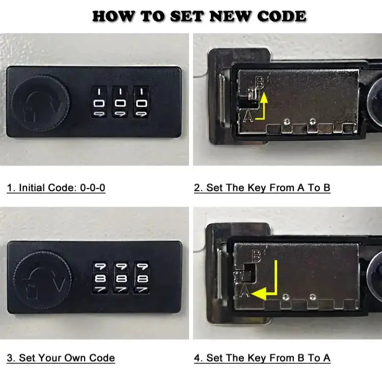 Password Key Lock Storage Box (different sizes available) by Habicare